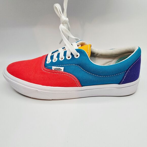 Vans Comfycush Era Multi Colored Colorblock Sneakers - Picture 6 of 11